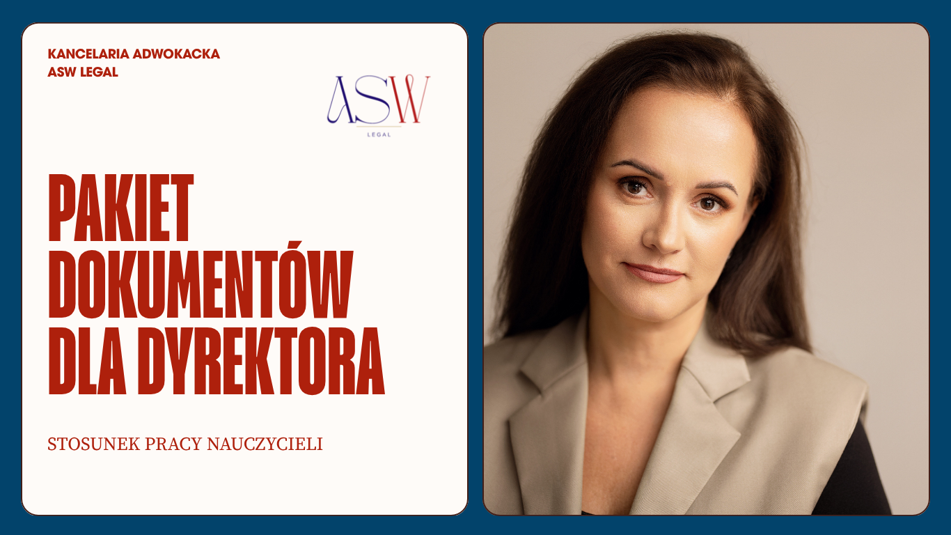 Pakiet dokumentów kadrowych dla dyrektora szkoły – nauczyciele
